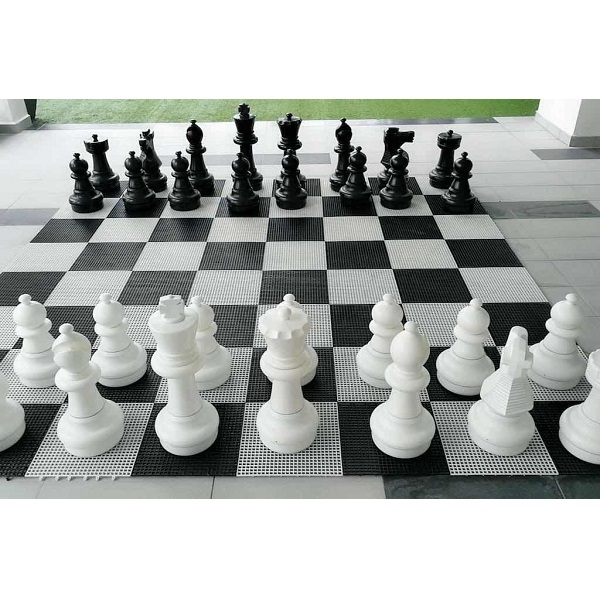 Шахматы напольные с доской, 300х300 см